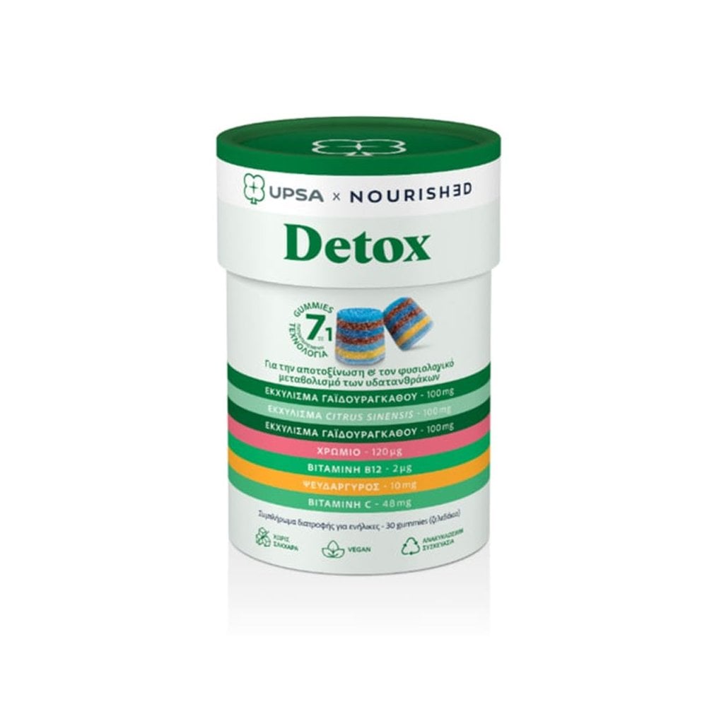 Nourished 7-in-1 Detox Gummies 30pcs