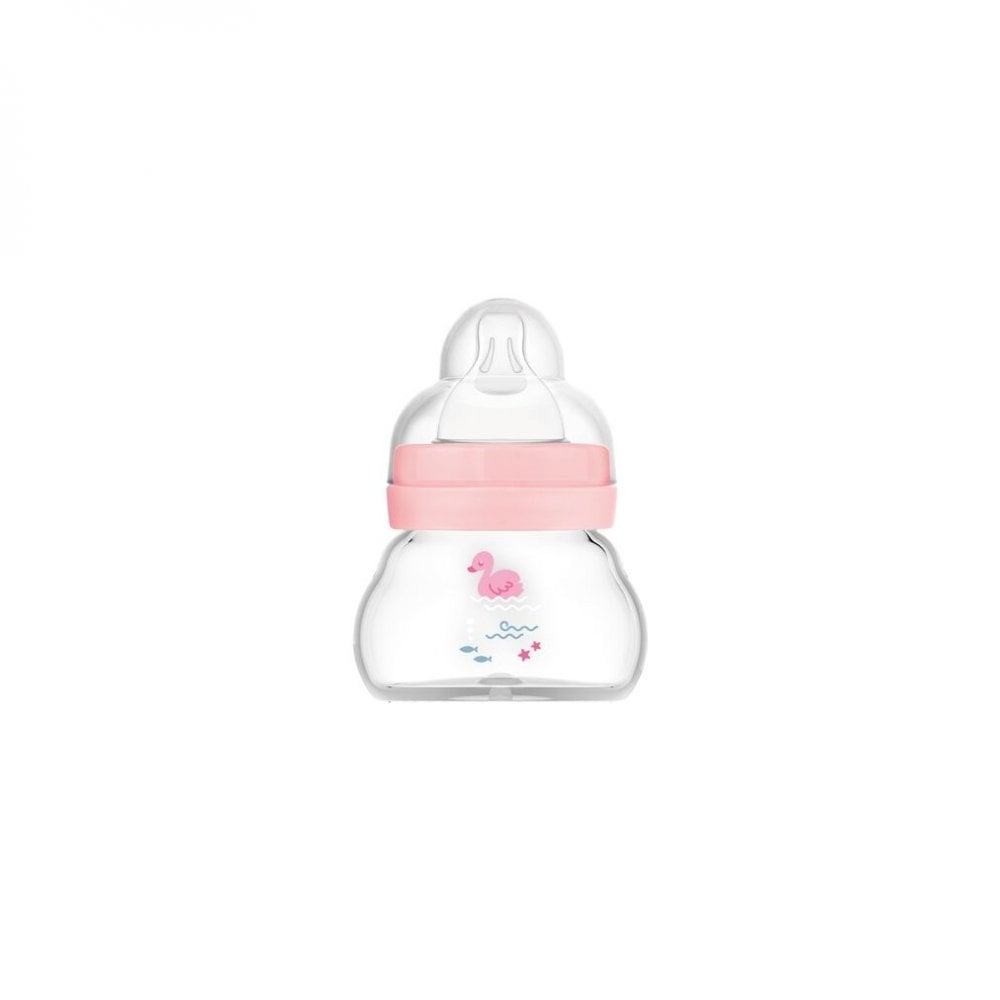 Μπιμπερό Γυάλινο Feel Good 0m+ Pink 380SGc 90ml