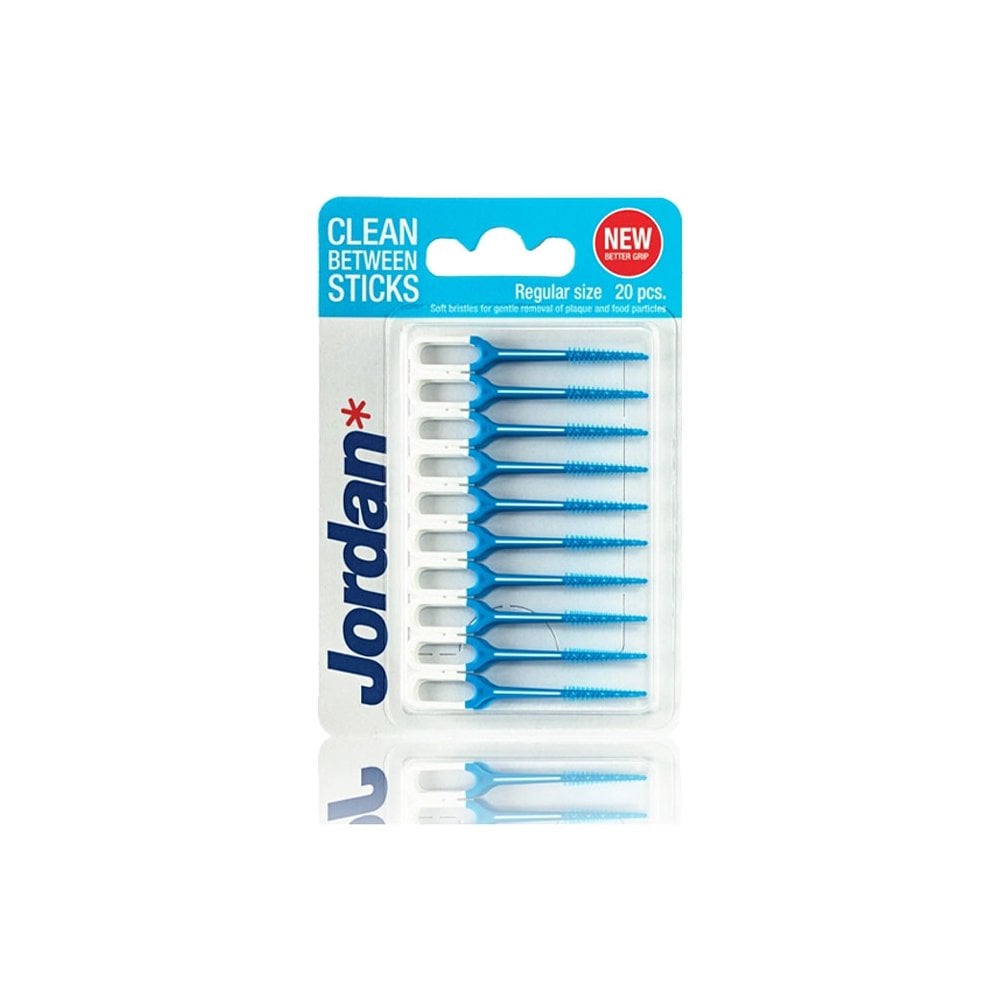 Clean Between Regular Sticks Blue 20pcs