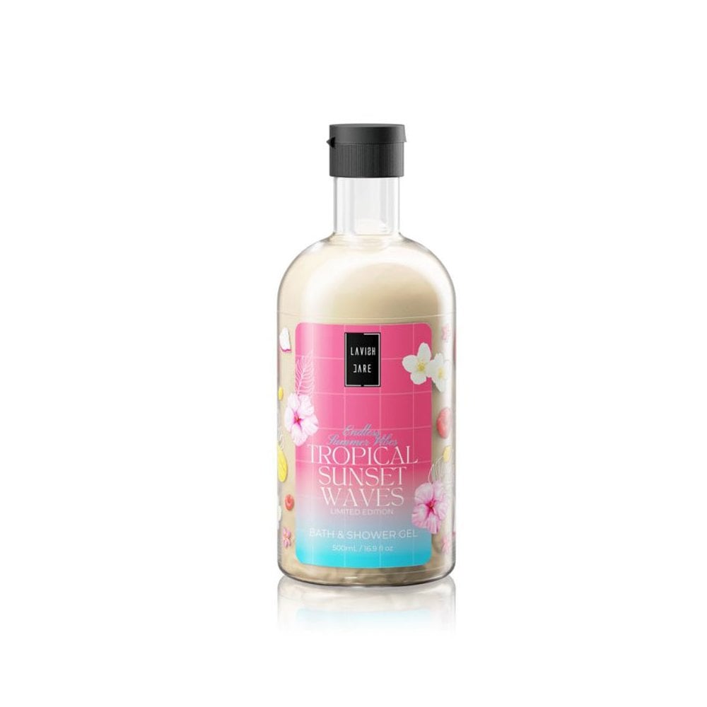 Endless Summer Vibes Tropical Sunset Waves Shower Gel 500ml