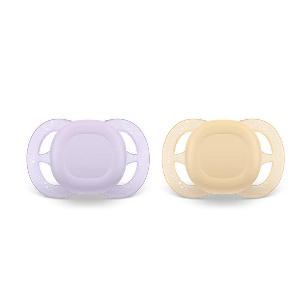 Ultra Start Orthodontic Silicone Soother SCF075/01 0-2m 2pcs