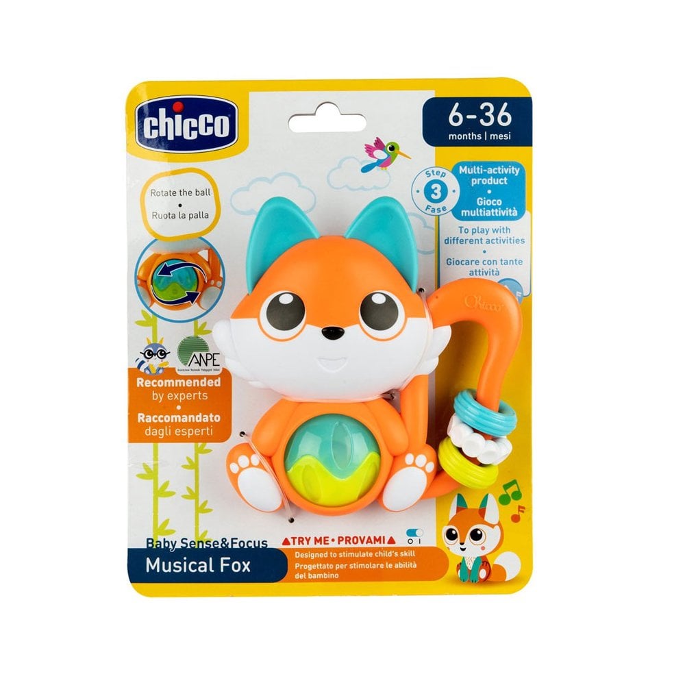 Fox Rattle 6-36m 1pc