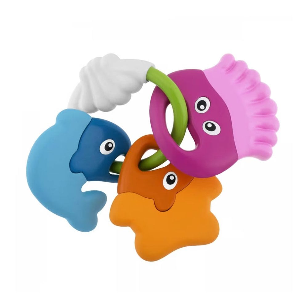 Chicco Fish Rattle Teether 3m+ 1pc