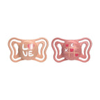 PhysioForma Light Soother Pink 16-36m 2pcs