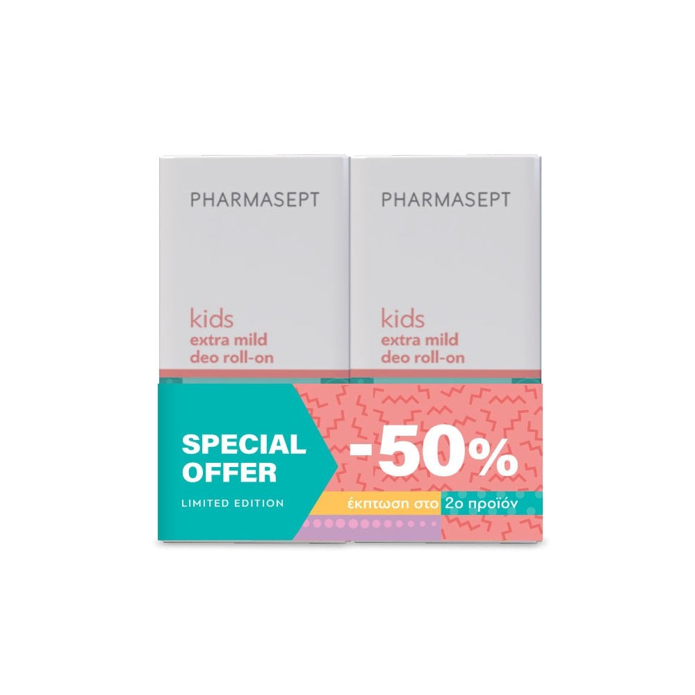 Kids Deo Roll-on Promo Pack 2x50ml