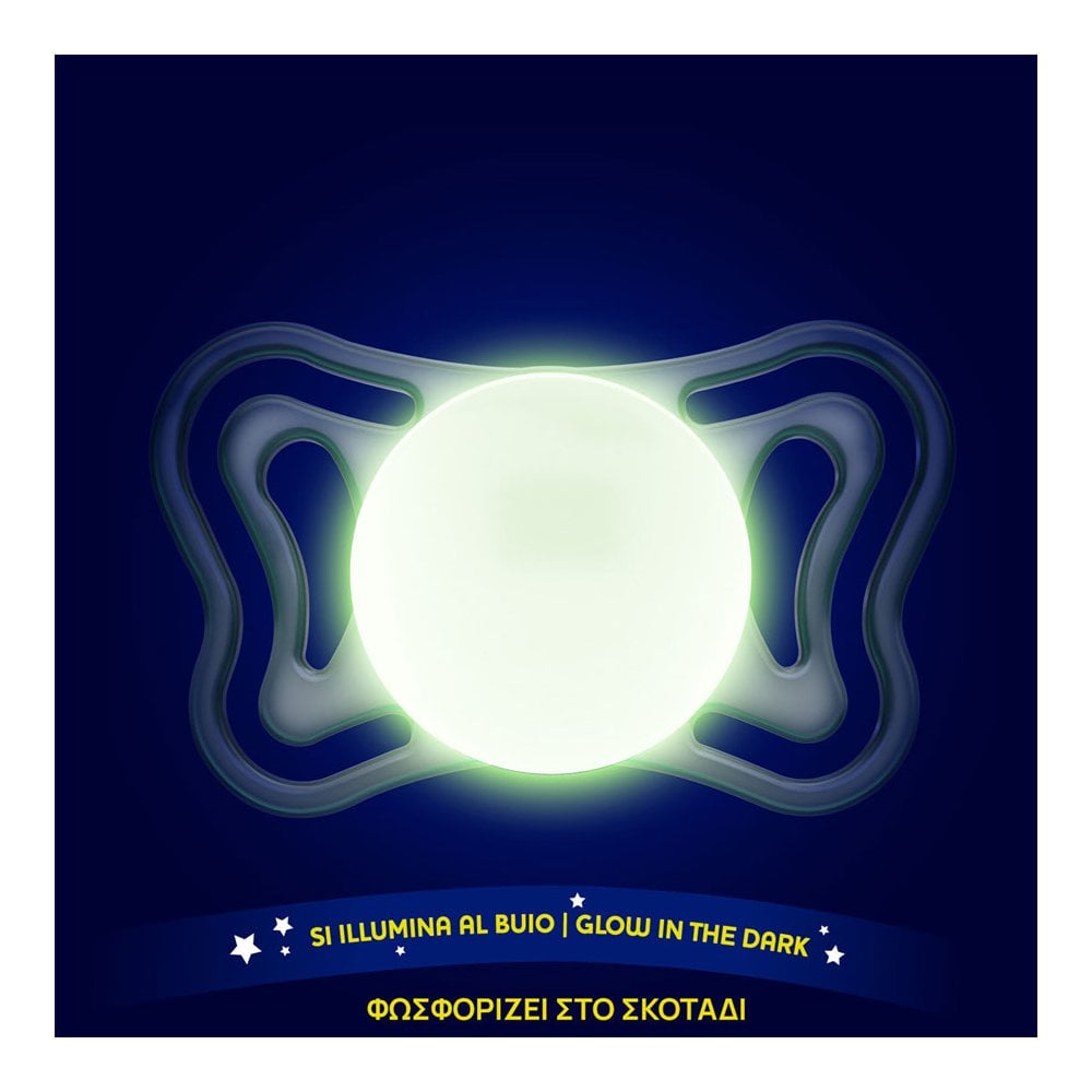 Soother Light PhysioForma Night 6-16m 2pcs