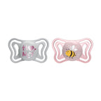 Soother Light PhysioForma Pink 2-6m 2pcs