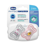 Soother Light PhysioForma Pink 2-6m 2pcs