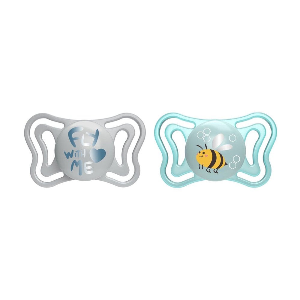 Soother Light PhysioForma Light Blue 2-6m 2pcs