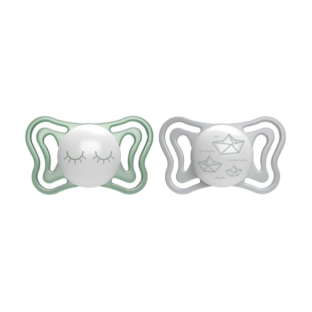 Soother Light PhysioForma Night 2-6m 2pcs
