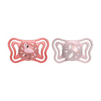 Soother Light PhysioForma Pink 6-16m 2pcs