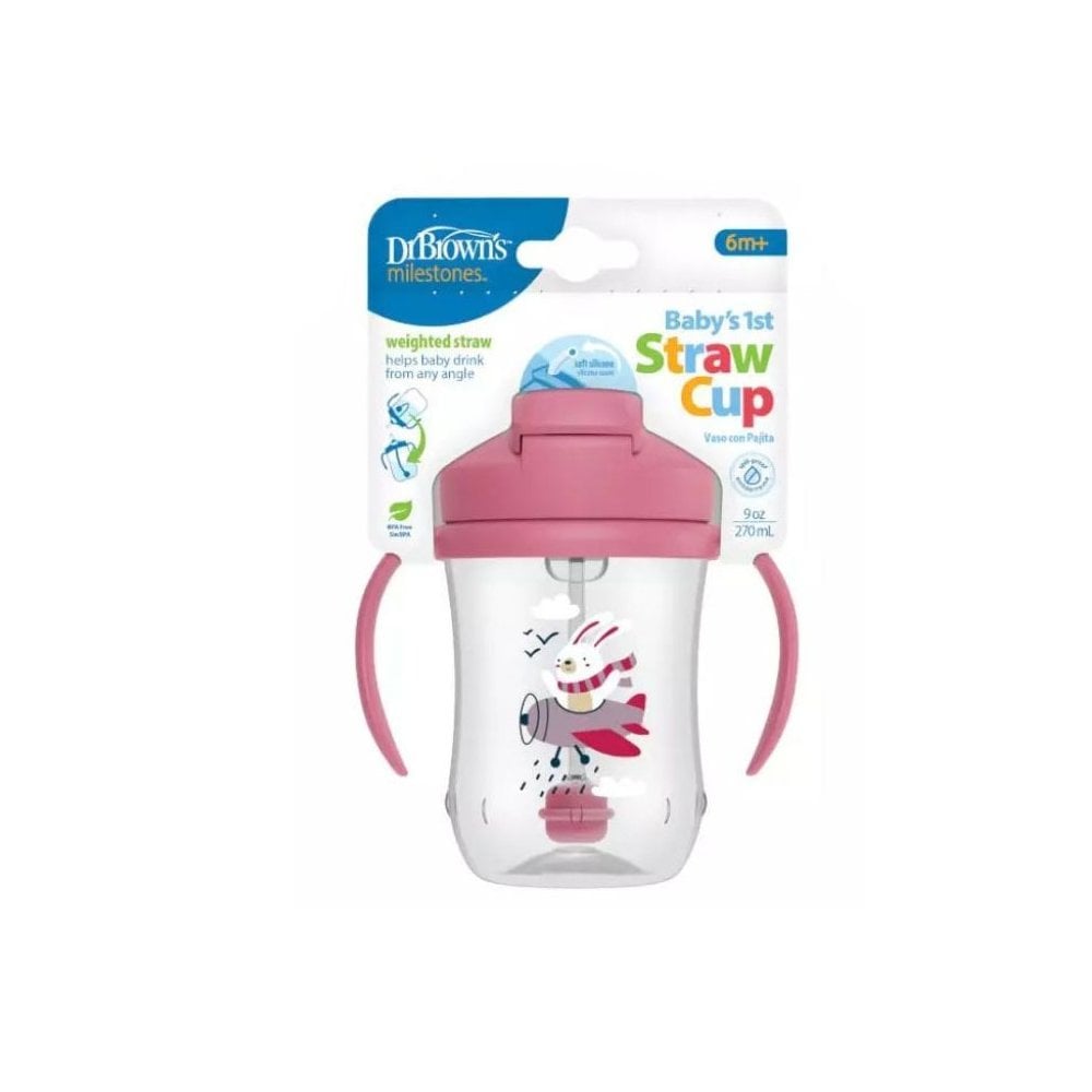 Baby’s First Straw Cup Girl 6m+ 270ml