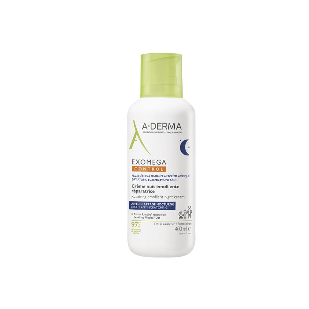 Exomega Control Repairing Emollient Night Cream 400ml