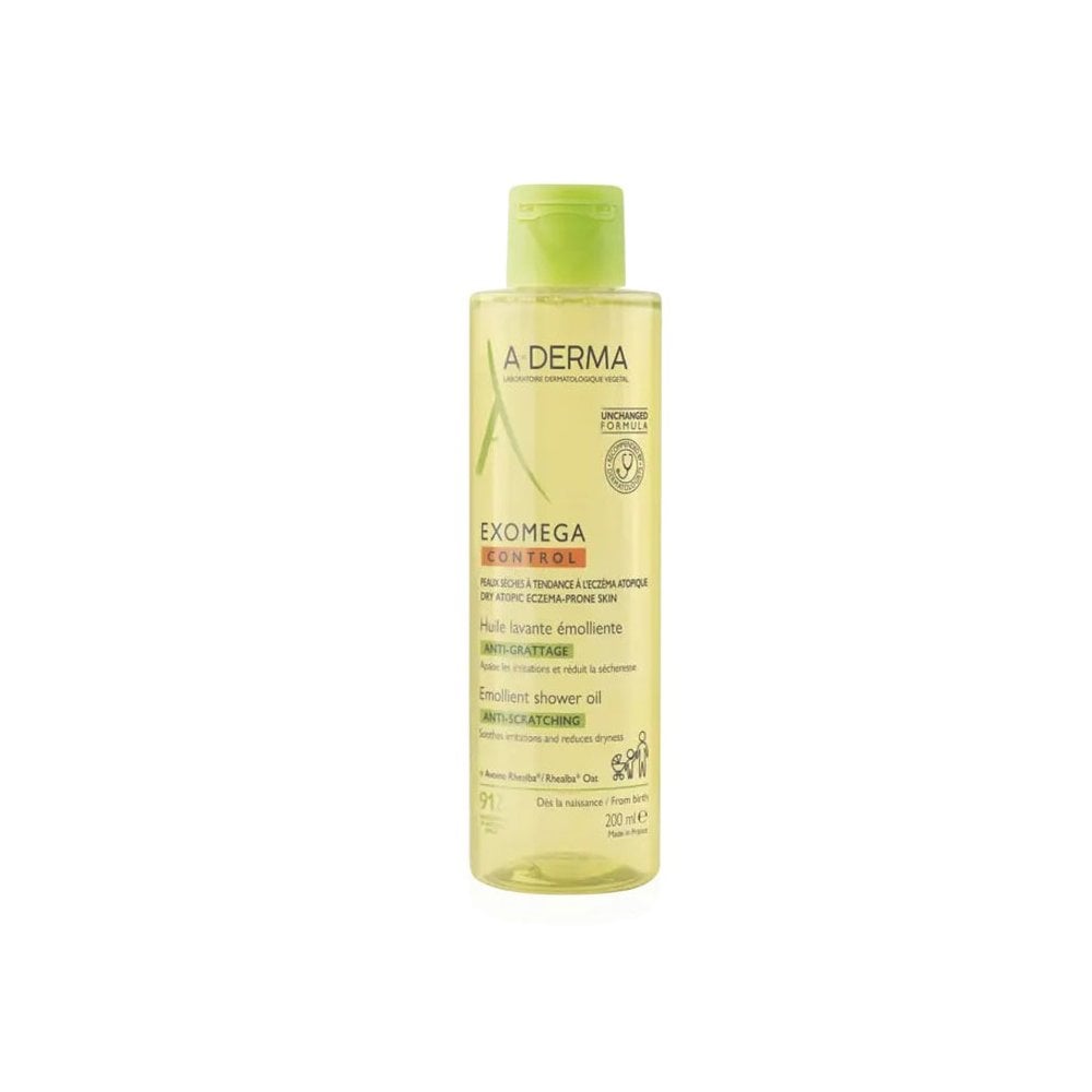 Exomega Control Emollient Shower Oil 200ml