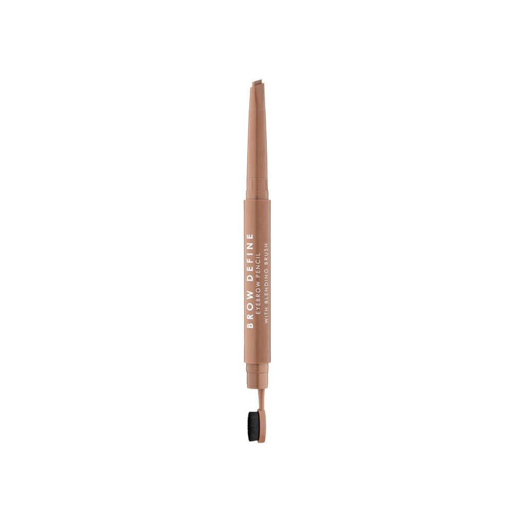 Brow Pencil & Blending Brush Light Brown 1pc