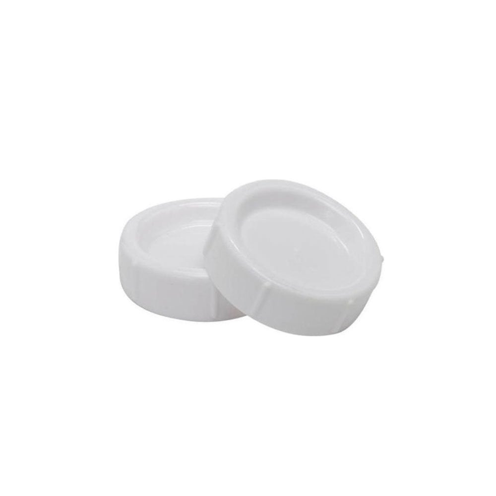 Natural Flow Wide-Neck Storage/Travel Caps 2pcs