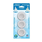 Natural Flow Narrow Storage/Travel Caps 3pcs