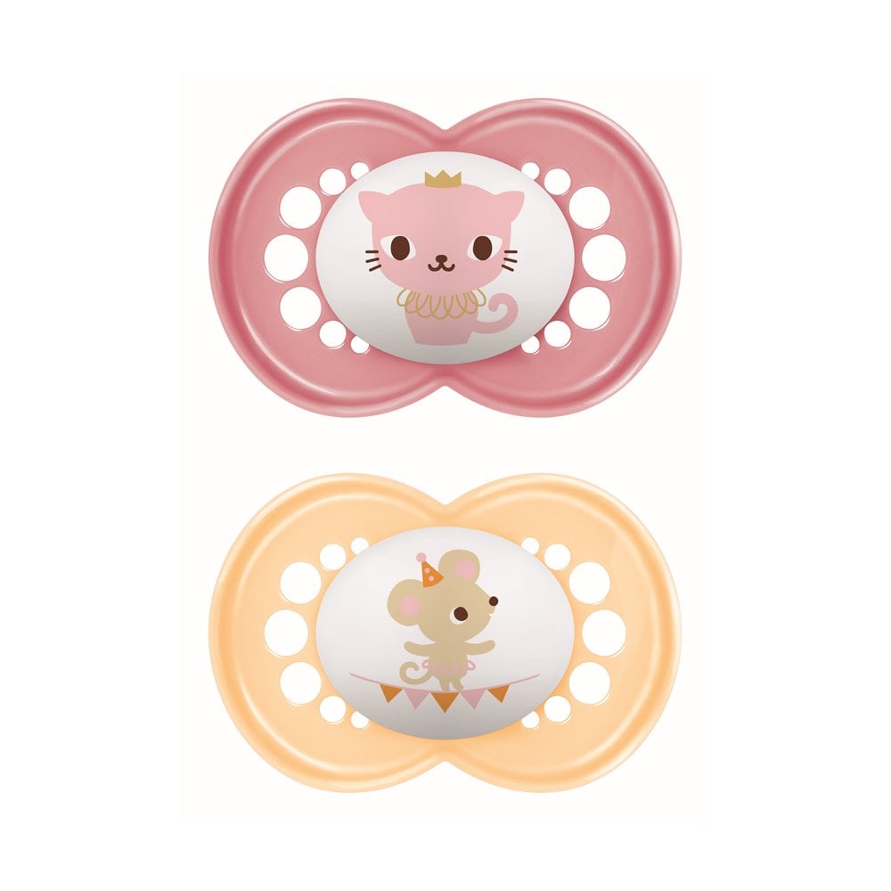 Original Latex Soother Pink (251LG) 16m+