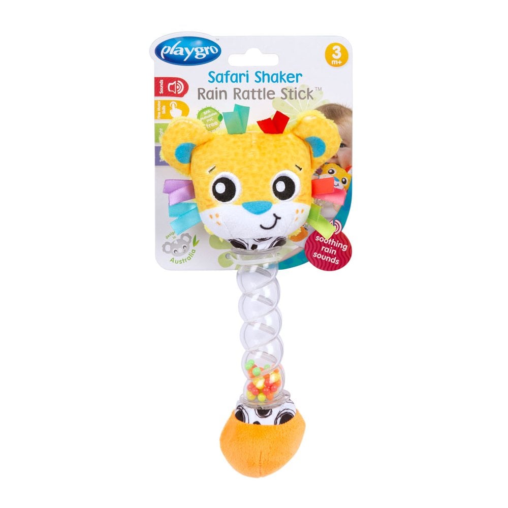 Safari Shaker Rain Rattle Stick