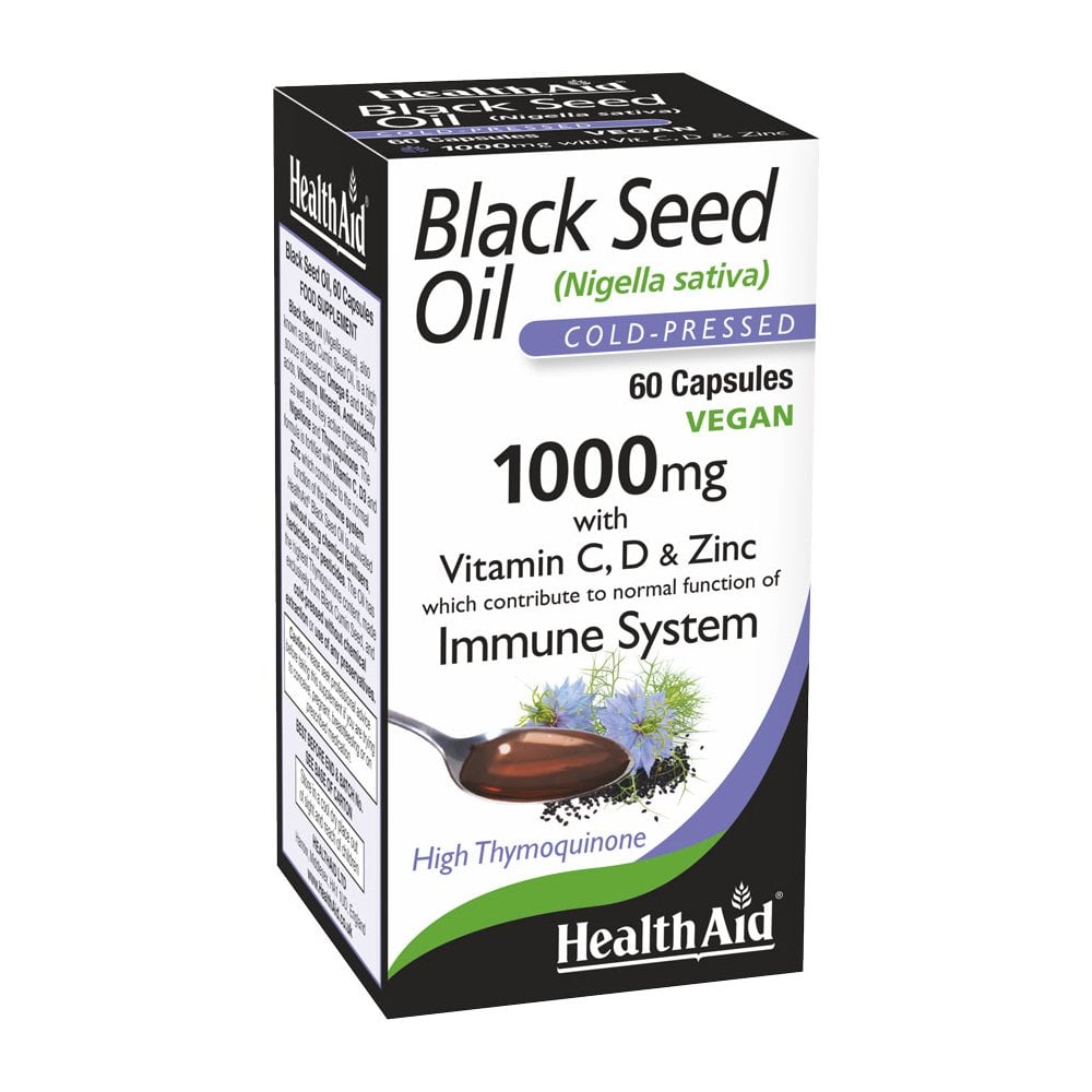 Black Seed Oil 1000mg 60caps