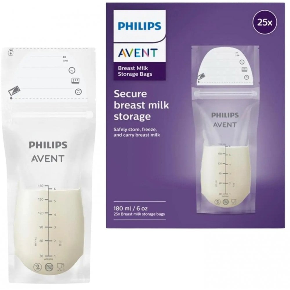 Breast Milk Bags 180ml 25pcs