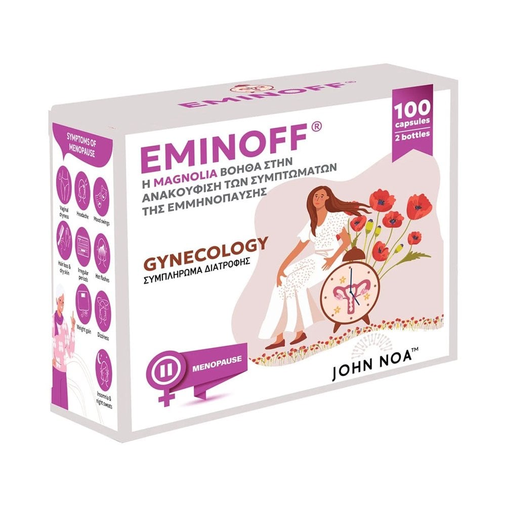 Eminoff Menopause Support Food Supplement (2x50caps)