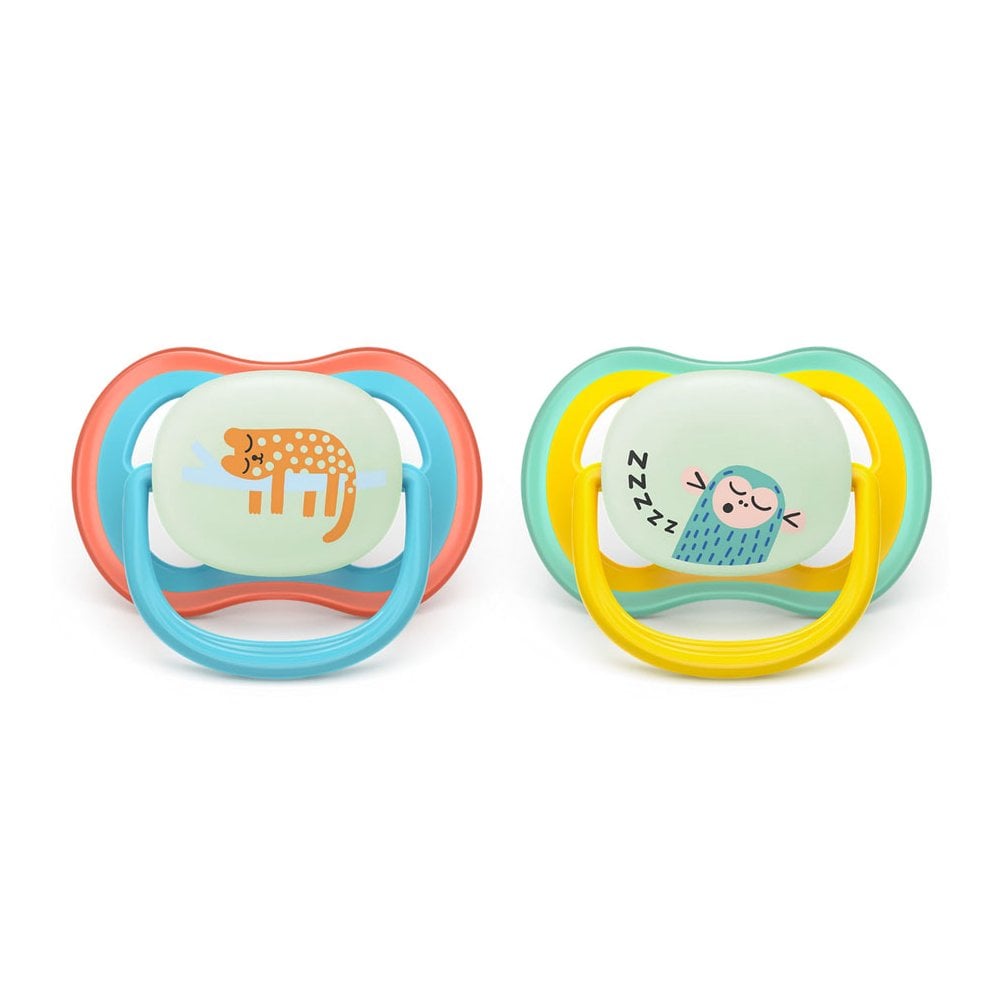 Ultra Air Nighttime Pacifier SCF376/32 18m+ 2pcs