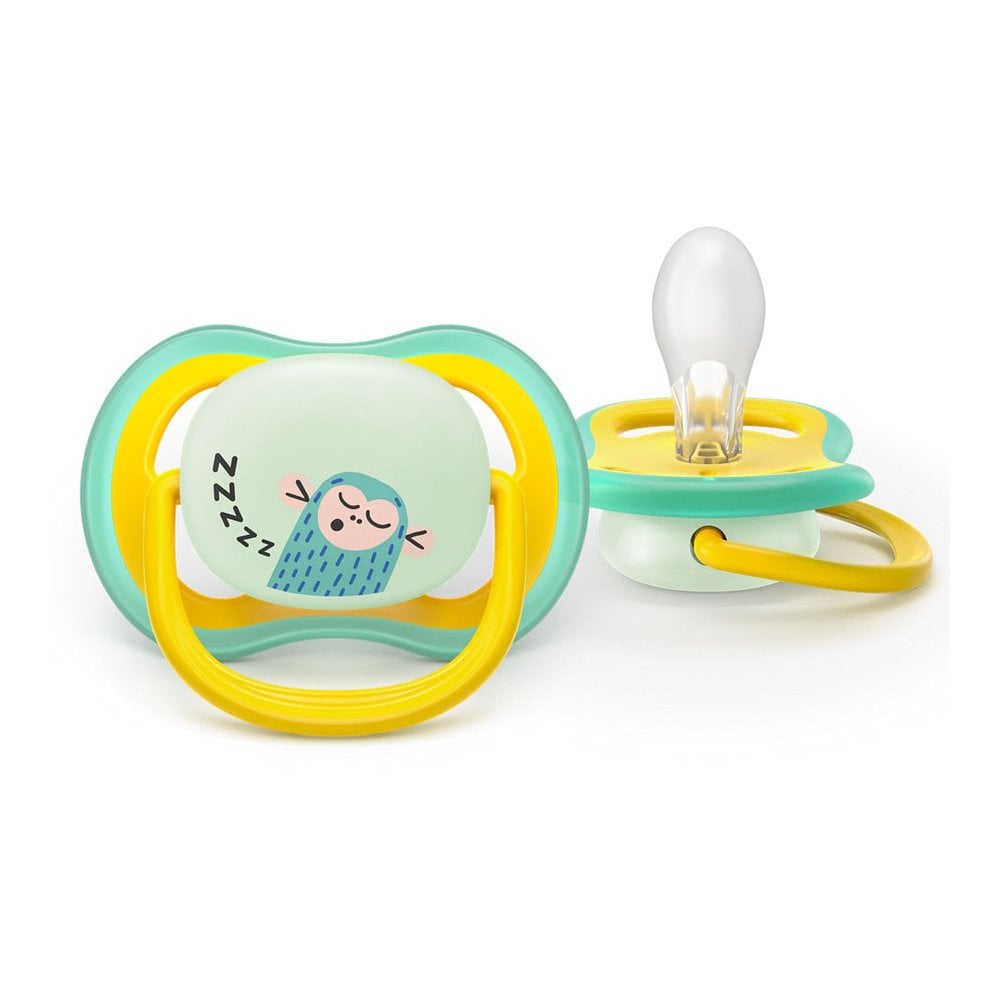 Ultra Air Nighttime Pacifier SCF376/32 18m+ 2pcs
