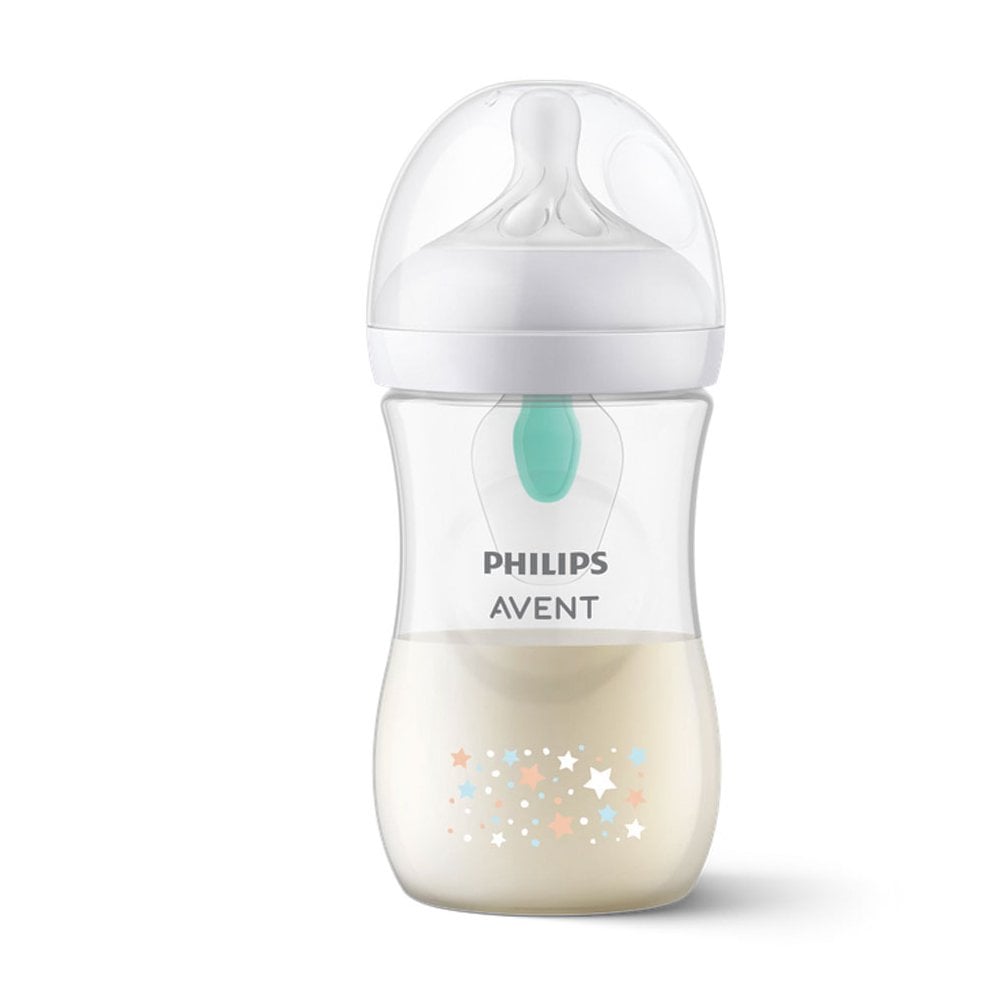 Natural Response Bottle with Airfree Vent SCY673/82 3-6m 260ml Teddy Bear