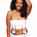 Hands-free Pumping Bustier White