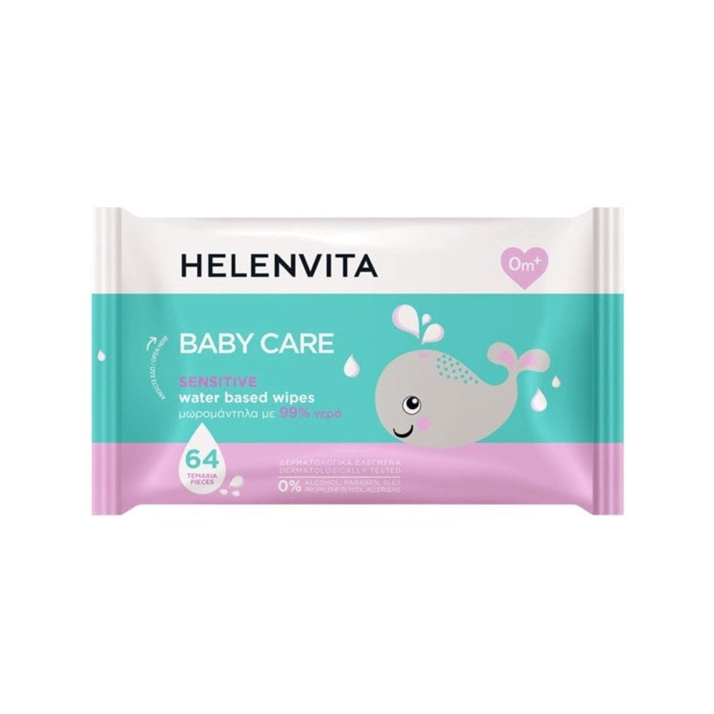 Baby Care Wipes Sensitive 64pcs