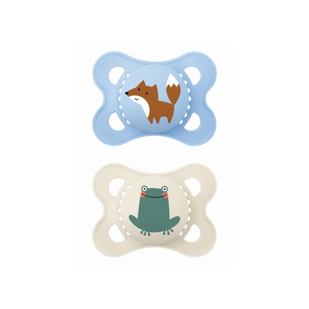 Original Soother 2-6m Light Blue 100S 2pcs