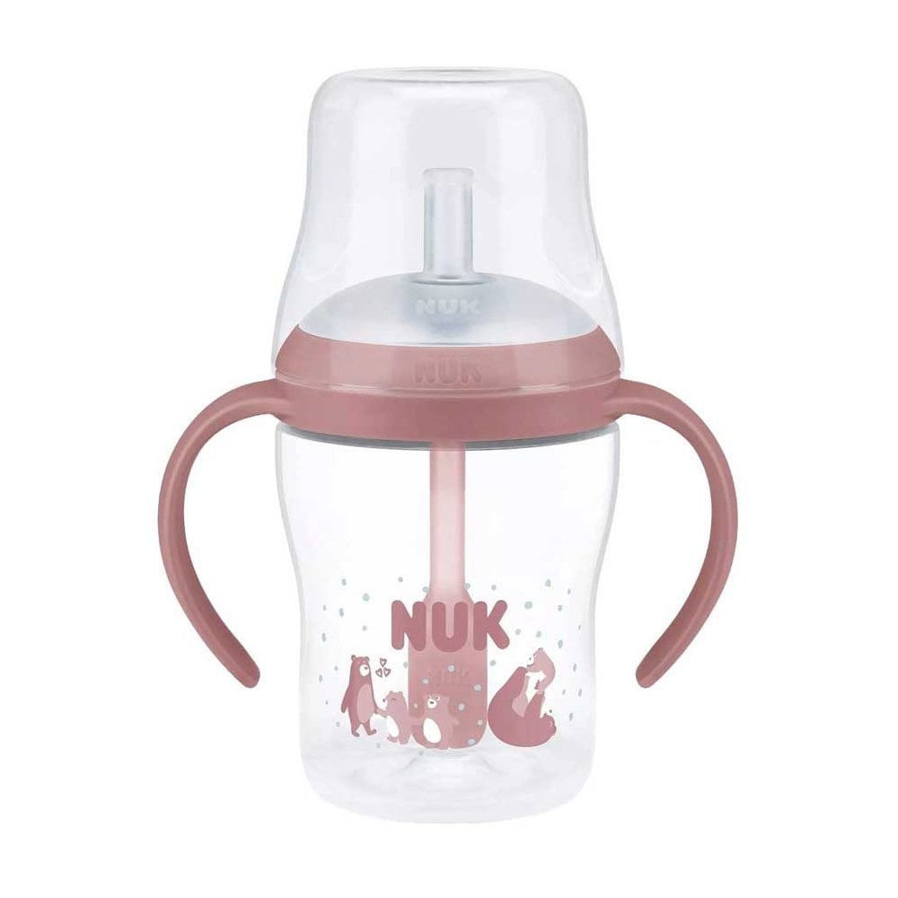 Perfect Match Bear Training Bottle with Silicone Straw 8m+ 150ml