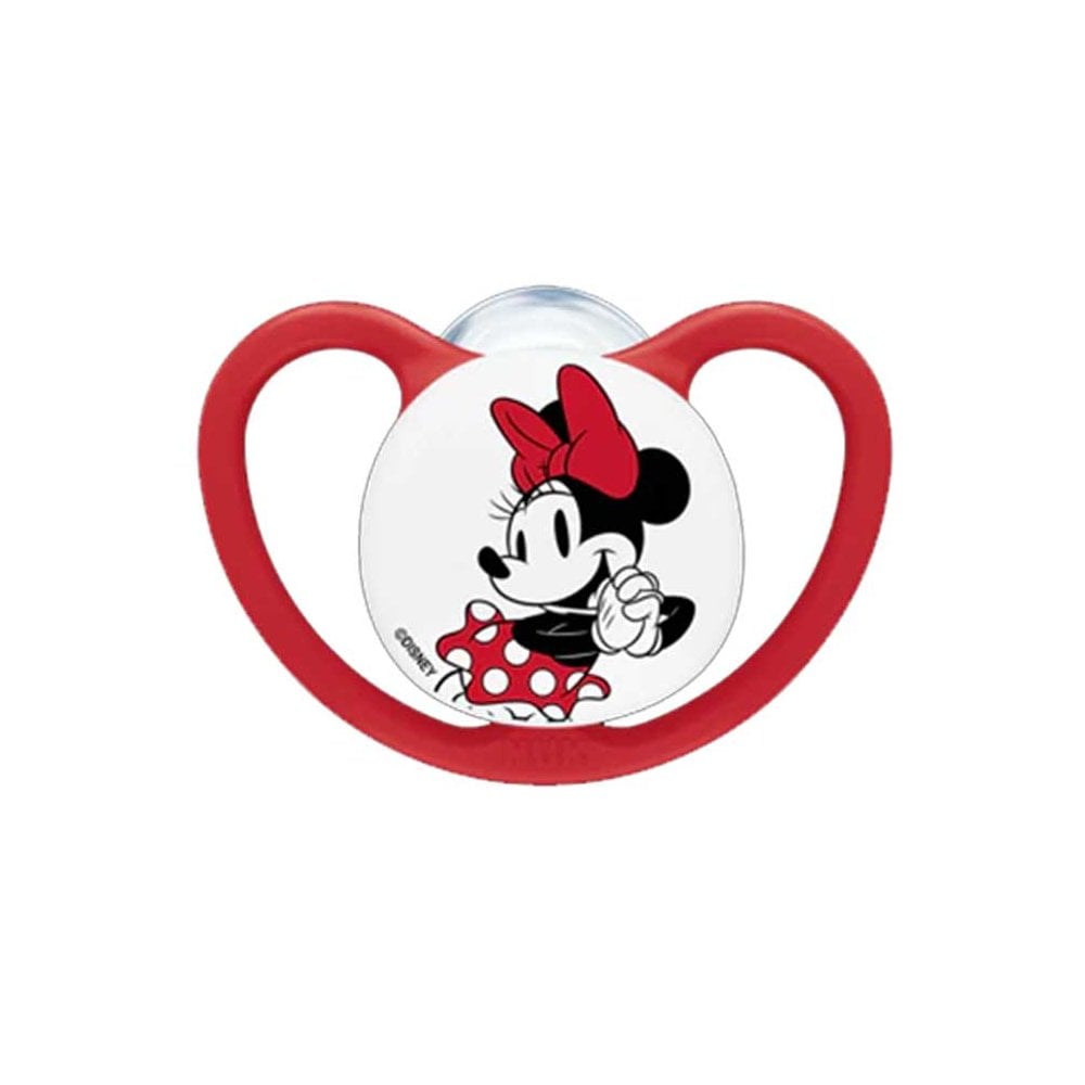 Perfect Match Air Silicone Soother Minnie Red 0-6m 1pc