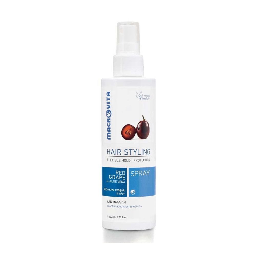 Hair Styling Spray with Red Grape & Aloe Vera 200ml