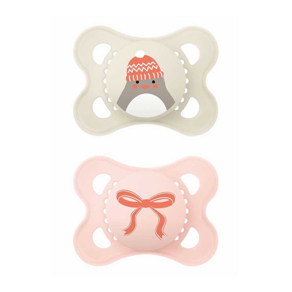 Original Silicone Soother Girl 104Sc 2-6m – Winter Limited Edition 2pcs