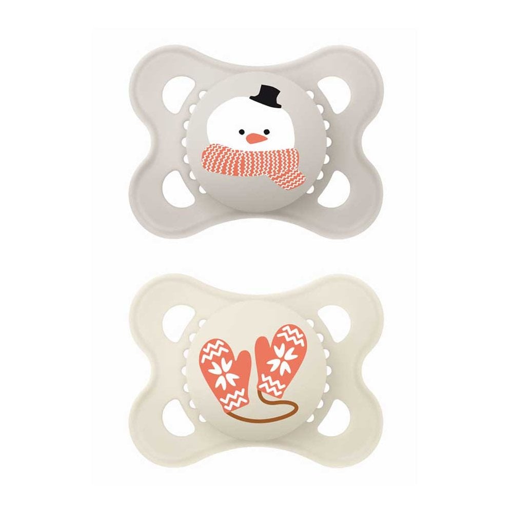 Original Silicone Soother Unisex 104Sc 2-6m – Winter Limited Edition 2pcs