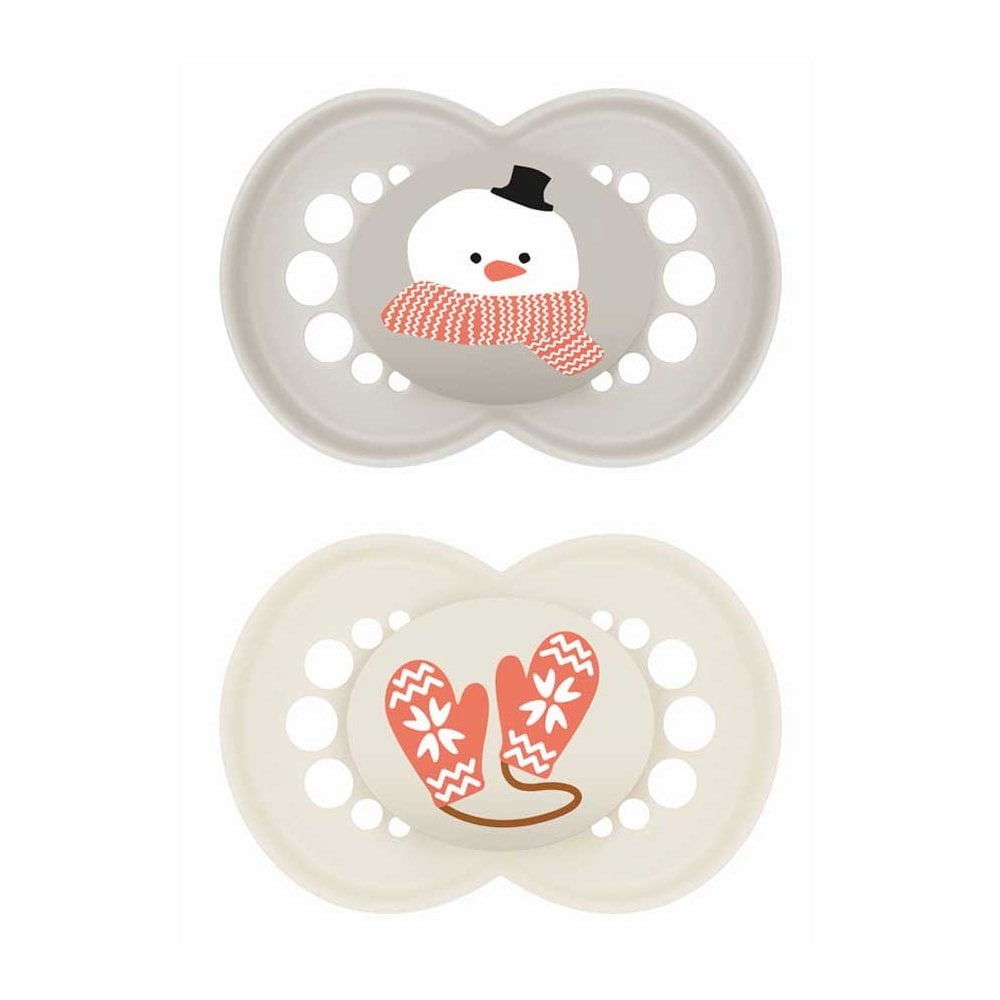 Original Silicone Soother Unisex 254Sc 16m+ – Winter Limited Edition 2pcs