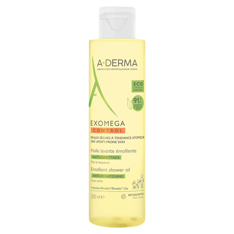 Exomega Emollient Shower Oil 200ml