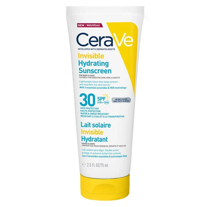 Invisible Hydrating SPF30 Sunscreen 75ml