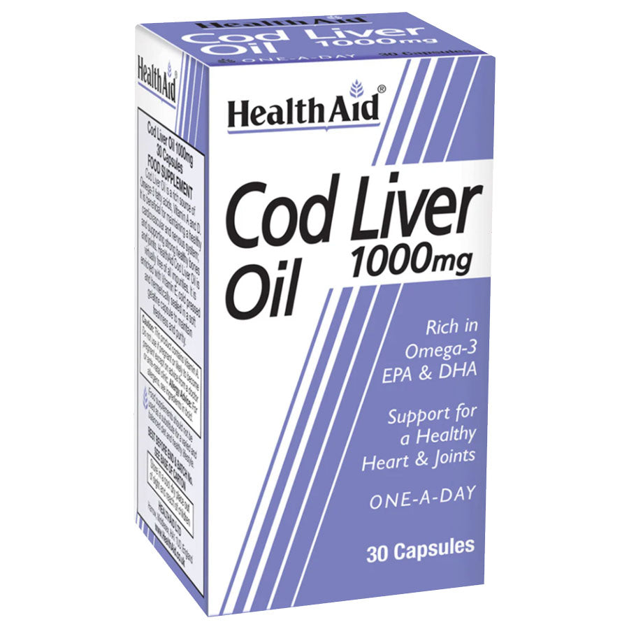 Cod Liver Oil 1000mg 30caps
