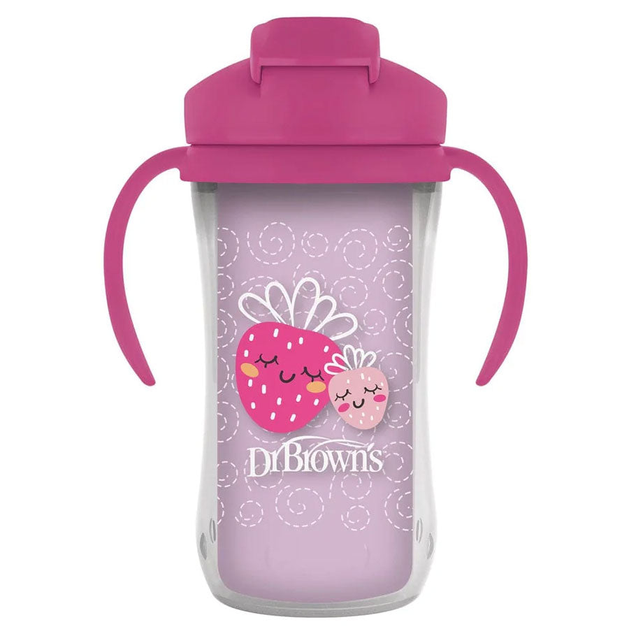 Insulated Hard Spout Sippy Cup Pink 300ml