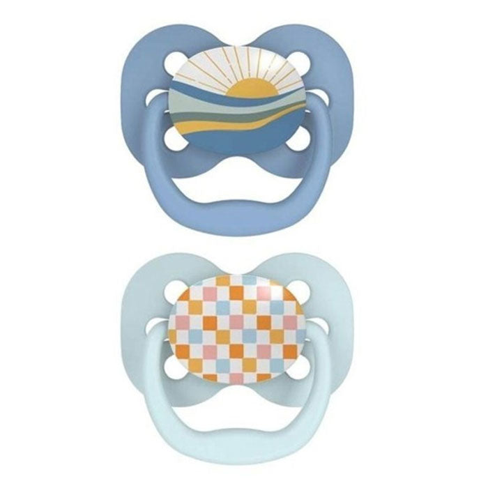 Advantage Soother Boy  Level 1 0-m Blue 2pcs