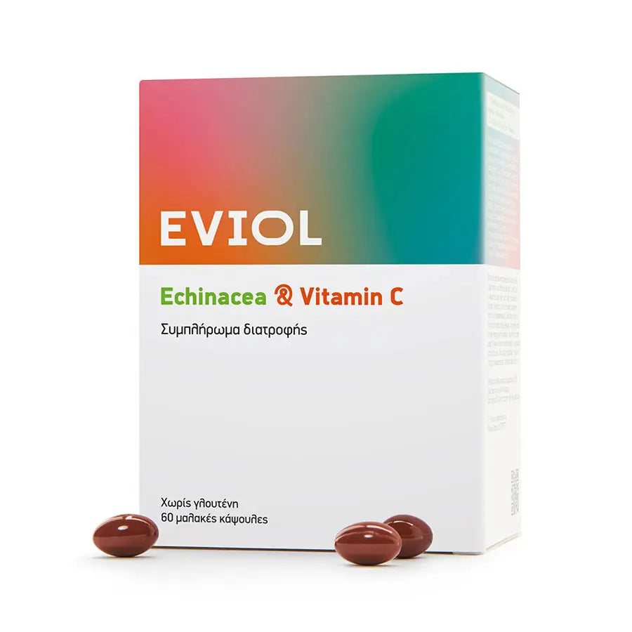 Echinacea & Vitamin C Dietary Supplement 60 soft caps