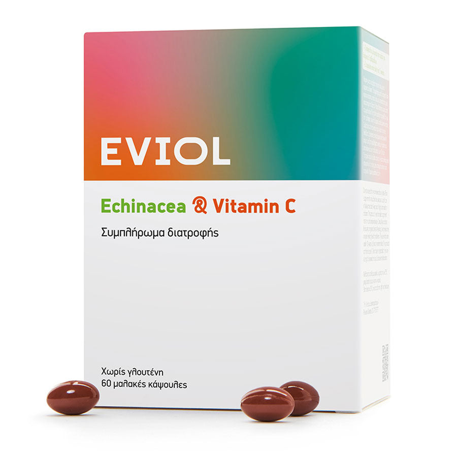 Echinacea & Vitamin C Dietary Supplement 30 soft caps