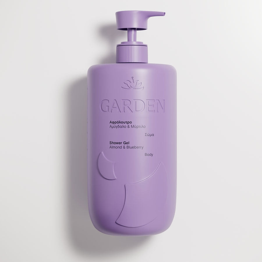 Shower gel almond & blueberry 1lt