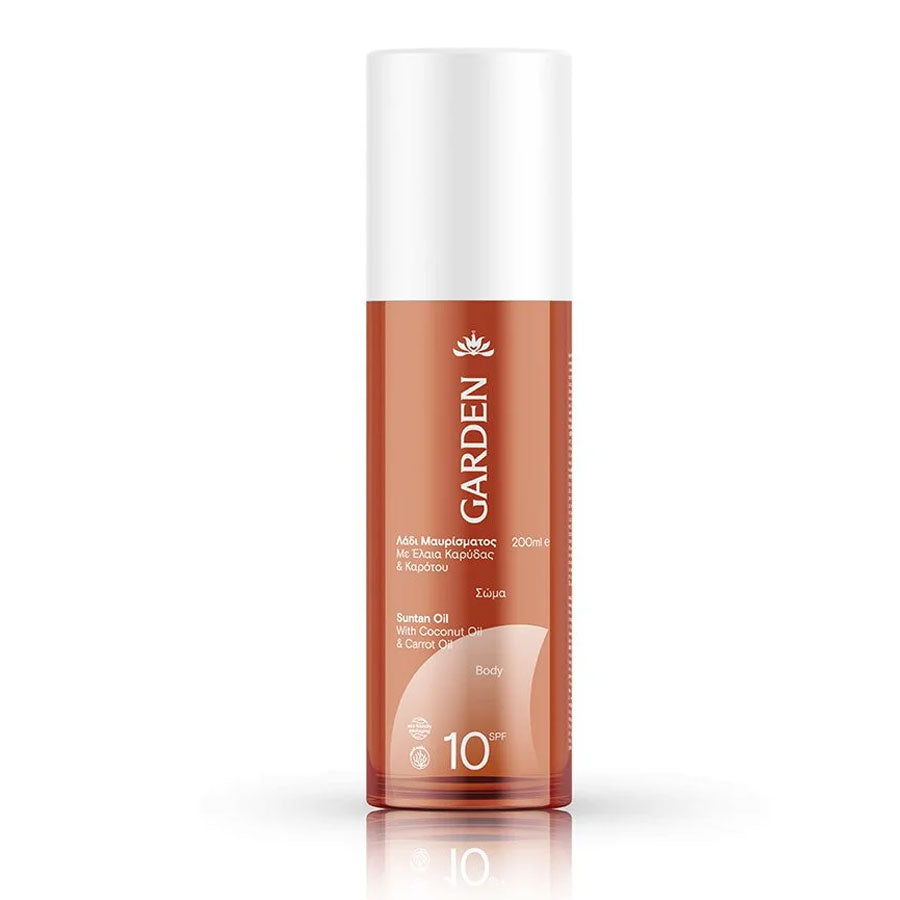 Suntan Oil with Coconut and Carrot Oil SPF10 200ml