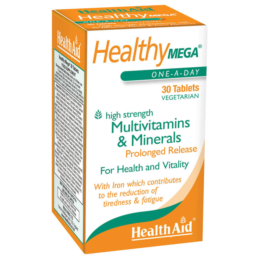Healthy Mega Multivitamins & Minerals Prolonged Release 30tabs