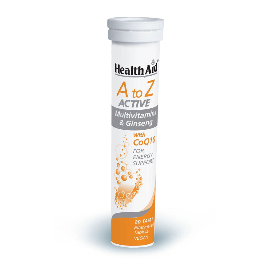 A to Z Active Multivit Effervescent 20tabs