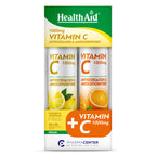 Vitamin C 1000mg Effervescent Orange 20tabs & Vitamin C 1000mg Effervescent Lemon 20tabs